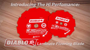 diablo 254mm 12t laminate flooring saw
