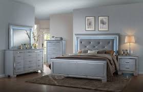 Get great deals on ebay! Buy Furniture Of America Bellanova Queen Platform Bedroom Set 5 Pcs In Silver Crocodile Texture Online