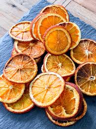 how to dry orange slices in the oven