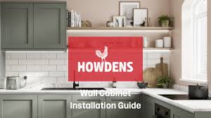 howdens wall cabinet installation guide