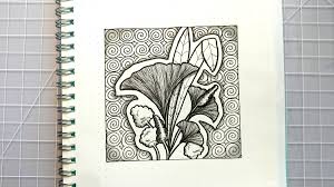 Welcome to the zentangle method! How To Draw Zentangles One Zentangle A Day Emily Suess