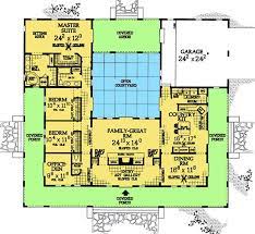 Pool House Plans Courtyard House Plans