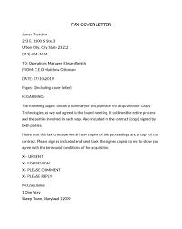 free fax cover letter sheet templates