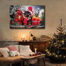 Holiday Led Lighted Canvas Wall Art