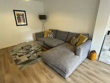 fabric 4 seater corner sofa