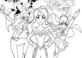 Dc released a series of teasers, hinting at a collection of brand new heroes joining our current roster of 'legends.' we're still in the first season of the cw's legends of tomorrow, and already the series has proven itself in a big way. Dc Super Hero Girls Coloring Pages Coloring4free Com