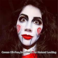 go ho clown white face paint stick 0