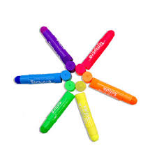 Tempera Paint Sticks 6 Colors Neon