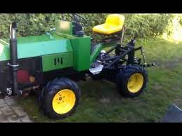 Updated deere 9 series tractors the model year 2022 john deere 9 series. Homemade 4wd Articulating Garden Lawn Tractor Youtube