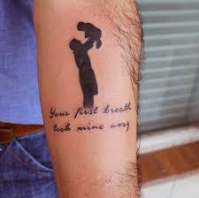 Father and son tattoo ideas over the forearm are pretty common. Small Dad Tattoos Novocom Top