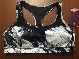 Zella Sports Bra Black Marble Ink Print Size Xl Yoga Run Hike Nwt Msrp 49 Ebay