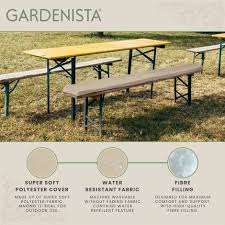 Outdoor Picnic Bench Seat Pad