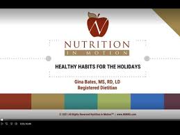 holidays nutrition webinar