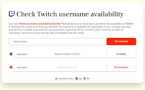 Something that will make your friends laugh aloud and will make strangers want to get to know you better. Best Twitch Username Availability Checker Nametool