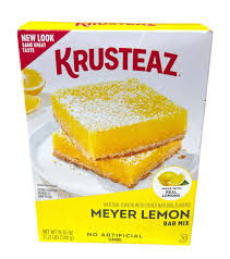 krusteaz meyer lemon bar mix 19 35 oz