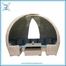 Canopy Shade Wicker Outdoor Furniture