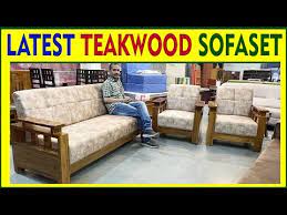Latest Teak Wood Sofa Set