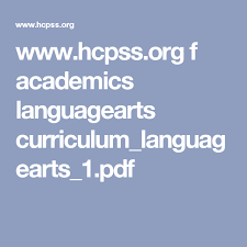 Www Hcpss Org F Academics Languagearts