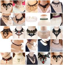 How do you choose the right necklace length or chain length to wear? Choker Necklace Black Lace Velvet Strip Woman Collar Party Jewelry Neck Accessories Chokers Handcrafted Chain Necklace Power Necklaces Aliexpress
