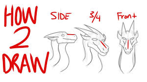 Feel free to make animal hybrids or make up incredibly vibrant colors and markings. Dragon Head Turn Tutorial Youtube
