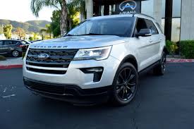 used 2018 ford explorer xlt fwd for