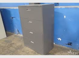 used hon lateral file cabinet hgr