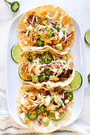 blackened mahi mahi tacos with slaw