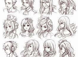 Check out the top anime hairstyles if choosing the best hairstyle or shaving style is challenging for you, worry no. Long Hair Anime Hairstyles Female Drawing Novocom Top