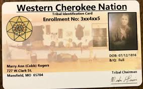 Obtaining a conservation, hunting, or fishing license; Pay For Card Replacement Western Cherokee Nation Of Arkansas And Missouri