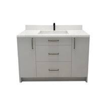 Buy products such as elecwish 24 inch bathroom vanity set with sink pvc board cabinet vanity combo with counter top glass vessel sink vanity mirror and 1.5 gpm faucet at walmart and save. Menards Bathroom Cabinets Vanity Bases You Ll Love In 2021 Wayfair
