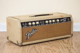 1964 Fender Bassman 6g6 B Blonde Brownface Vintage Pre Cbs Piggyback Tube Amp