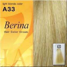 Cream Paint Light Blonde For Hair A33 Berina 60g