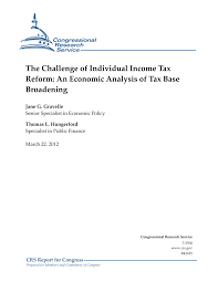 Pdf The Challenge Of Individual Income Tax Reform An
