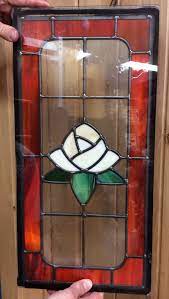 stain glass door inserts custom