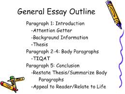 Essay Thesis Presentation Topics Presentation Essay Example Image Essay  Outline Template For Presentation Format Apa Example SlideServe