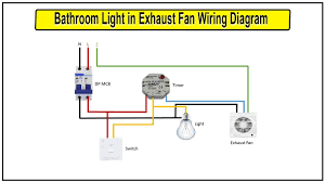 exhaust fan wiring connection
