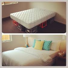 crate bed frame diy platform bed diy