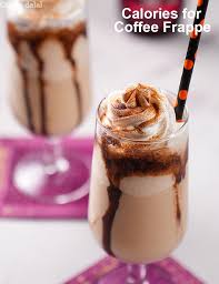 calories of coffee frappe is coffee