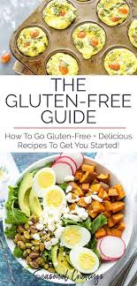 Grocery list including whole foods gluten free favorites How To Go Gluten Free With Printable Food List Seasonal Cravings