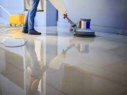 how to buff a tile floor storables