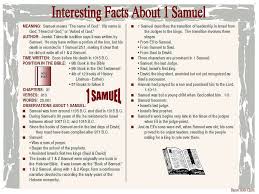 Interesting Facts About 1 Samuel Scripture Study Samuel