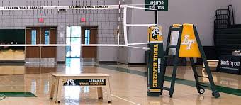 volleyball pole pads net