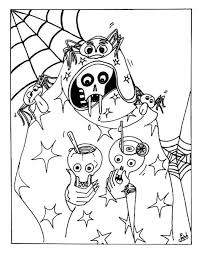 Dogs love to chew on bones, run and fetch balls, and find more time to play! Free Printable Halloween Coloring Pages For Kids