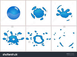 Funny Cartoon Colorful Bubbles Burst Bubble Effect
