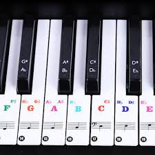 Die fragen sind (14.) l. Fur 37 49 88 61 54 Schlussel Klavier Sticker Label Transparent Keyboard Eur 2 61 Picclick De
