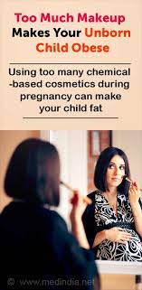 wearing makeup during pregnancy can