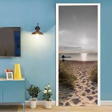 Self Adhesive Door Stickers 3d