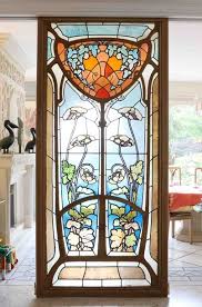 Exceptional Art Nouveau Stained Glass