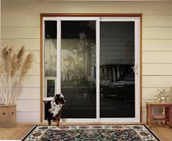 sliding doors with pet access builder