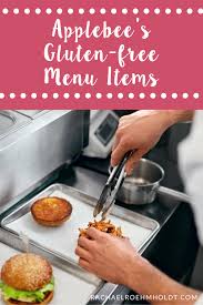 applebee s gluten free menu items